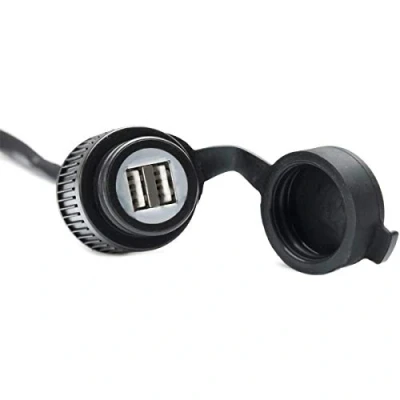Image de SW MOTECH Double USB Power Port with Cable Harness 2.000 ma. 12 V