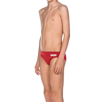 Image de arena Maillot de Bain Garçons Solid Junior, Jammer en Tissu MaxLife à Séchage Rapide avec Résistance Maximale au Chlore, Protection UV50