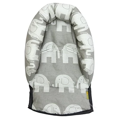 Image de Olobaby Coussin Support de Tête pour Siège Auto ou Poussette Bébé Enfant (coton doux)