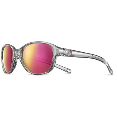 Image de Julbo J5081120 Lunettes de Soleil Bébé Unisexe, Gris Translucide Brillant, 4 8 Ans