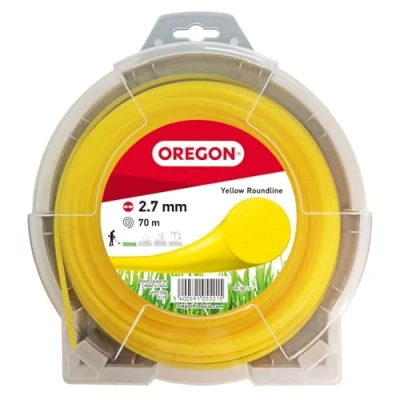 Image de Oregon 69 382 Y Yellow Round Strimmer Line/Wire for Grass Trimmers and Brushcutters, 2.7 mm x 70 m