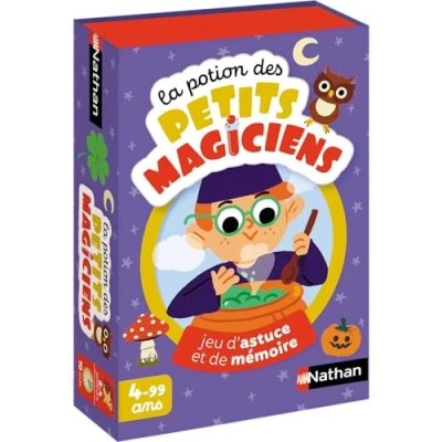 Image de Nathan La Potion des Petits magiciens Jeu de Carte d&#039;association et mémoire A partir 4 Ans