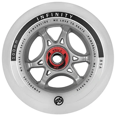 Image de Powerslide Roues Roller Infinity RTR ABEC9/Spacer (Pack de 4) 100
