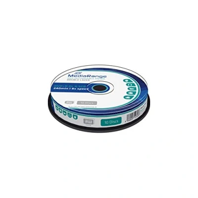 Image de MediaRange DVD+R DL 8.5 Go (240 min) 8x 10 supports spindle