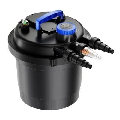 Image de SunSun CPF 180 Filtre de Bassin à Pression avec UV 11W Jusqu’à 6000l Nettoyage Facile