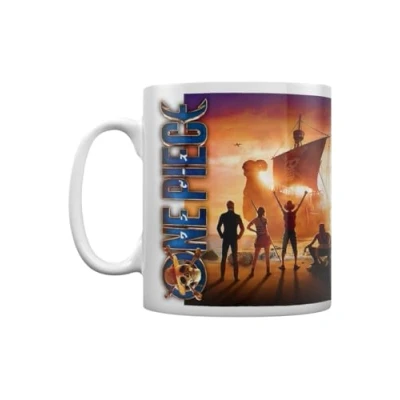 Image de One Piece Mug SET SAIL (Taille unique) (Orange/Bleu/Blanc)