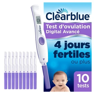 Image de Clearblue Test d&#039;Ovulation Digital Avec Lecture Deux Hormones