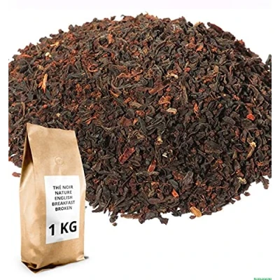 Image de Thé noir nature English breakfast broken BIO en vrac 1 Kg