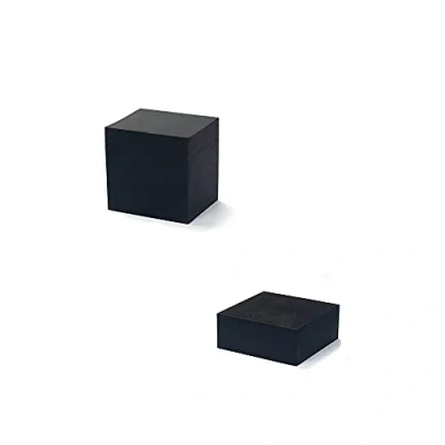 Image de Gisela Lot de 2 accessoires photographie en mousse Noir avec sens du luxe pour bijoux, cosmétiques, outils maquillage