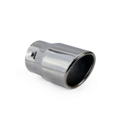 Image de AMiO MT 007BC 02193 Embouts d&#039;Échappement 90 rond, ovale Acier inoxydable 150, 120 78