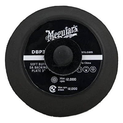Image de Meguiar&#039;s DBP3 Plaque de Support pour polisseuse Double Action 7,6 cm