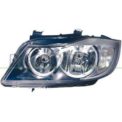 Image de PRASCO BM0244913 Phares droit H7/H7 noir avec commande pour correcteur de site projecteur BMW: 3 Berline, Touring