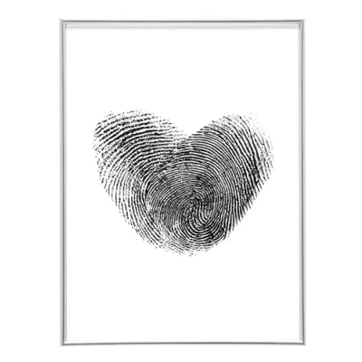 Image de Deknudt Frames S011D1 Cadre Photo Résine Mat Argenté 30 x 45 cm