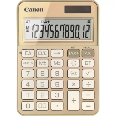 Image de Canon KS 125KB GD, Scientific Calculator, Suitable for School and Business, Dual Power Battery, Tax Calculations Grand Total Function, Large Upright Angled Display