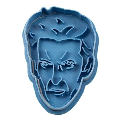 Image de Cuticuter Capaldi 12Th Doctor Who Coupe Biscuits Bleu 8 x 7 1,5 cm