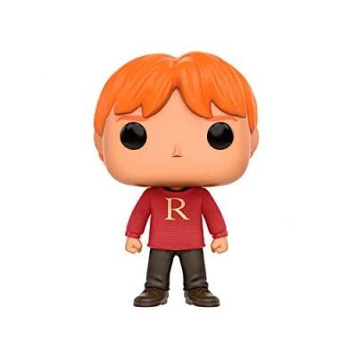 Image de Funko Pop Harry Potter Ron Weasley in Sweater #28 Exclusive Edition Figurine Anniversaire Multicolore Taille Unique