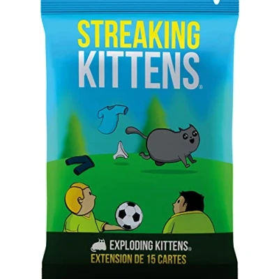 Image de ASMODEE Exploding Streaking (Edition 2022) Jeu de société A partir : 7 Ans 2 à 6 Joueurs Temps :15 Min, EKIEK05FR, Extension Barking Kittens