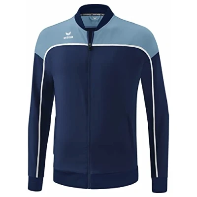 Image de Erima Change by Fonctionnel Veste de présentation, Bleu Marine/Blanc, M Homme
