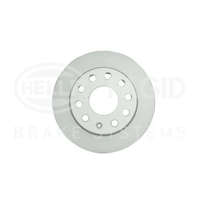 Image de HELLA 8DD 355 132 281 Disque de frein 253 10 05/10 112 plein revêtu sans boulon fix roue, moyeu roue SKODA: Octavia 3 Combi