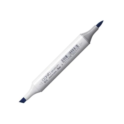 Image de COPIC Sketch B14, Light Blue, Twin Marker avec une pointe mi large et Brush