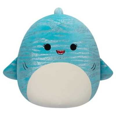 Image de Squishmallows Peluche Lamar Le Requin Baleine Bleu de 30 cm Ajoute à ta Collection ; Ultra Douce Taille Moyenne Jouet Officiel Kelly Toy