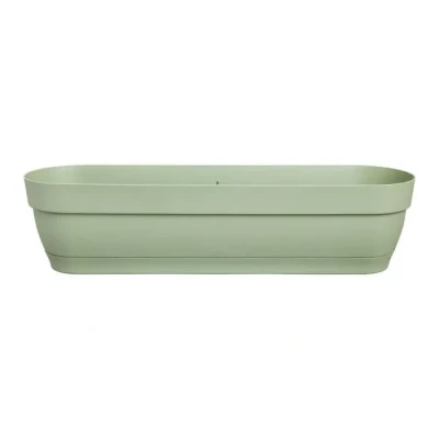 Image de Elho Vibia Campana Balconnière 70 Planteur pour Balcon Ø 69.0 x H 17.0 cm Vert/Vert Pistache