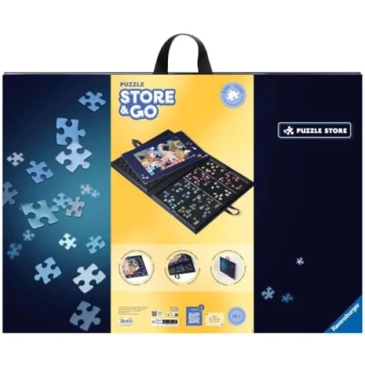 Image de Ravensburger Pochette pour puzzles contenant jusqu&#039;à 1 000 pièces, combinaison d&#039;un plateau de tri et tapis puzzle, accessoires ranger les puzzles, Blanc