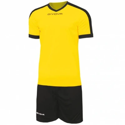 Image de Givova, kit revolution, jaune/noir, 2XL