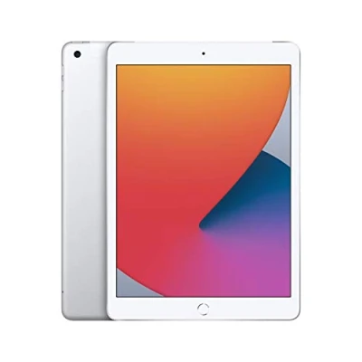 Image de 2020 Apple iPad (10,2 pouces, Wi Fi + Cellulaire, 128 Go) Argent (Reconditionné)