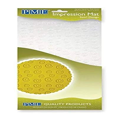 Image de PME IM187 Tapis à Motif Volutes, Plastique, Transparent, 15 x 1 30.5 cmIM187