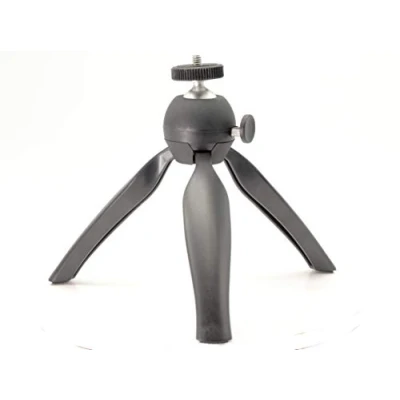 Image de PROtastic Mini trépied avec pieds pliables et tête de boule Idéal pour GoPro/SJCAM Action Caméras + téléphones Compact appareils photo reflex numériques.