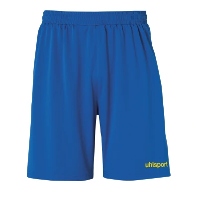 Image de uhlsport Center Basic Shorts Pantalon Homme, Bleu Azur/Jaune, XL