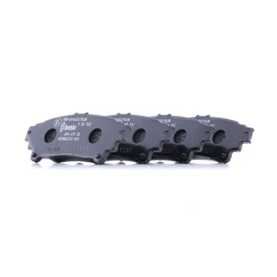 Image de BREMBO P 83 132 Jeu de plaquettes frein contact signal d&#039;usure exclu sans accessoires LEXUS: IS 3, 2, RC