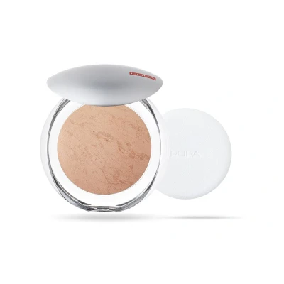 Image de PUPA Poudre compacte Maquillage visage Luminys cuite effet satiné 06 Biscuit