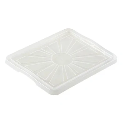 Image de Keeeper Couvercle pour Boîte de Rangement Franz, Taille : M, 35 x 27 cm, Franziska, Transparent