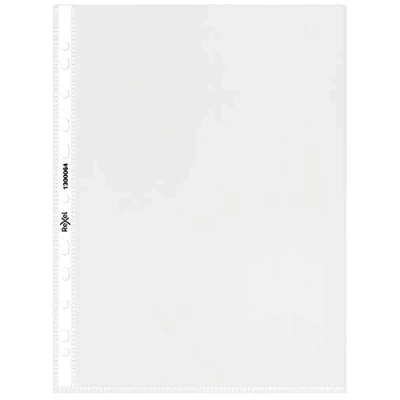 Image de Hetzel 1300064 Pack de 100 Pochettes ouvertures A4 Transparent