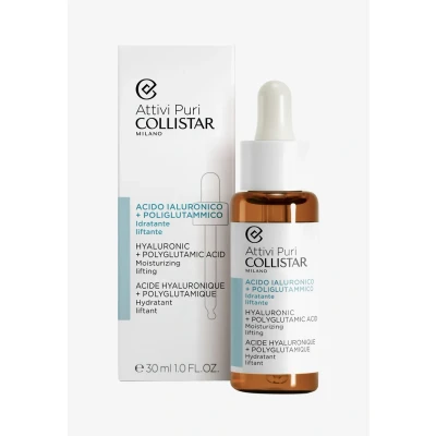 Image de Collistar Hyaluronic + Polyglutamic ACID Drops WITH Moisturizing &amp; Lifting Effect Sérum, Femme, Taille: 30 ml,