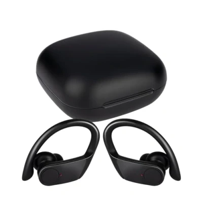 Image de Grundig Écouteurs Bluetooth sans Fil Sport True Wireless Autonomie Jusqu’à 30H Charge Rapide USB C Confort Optimal Noir