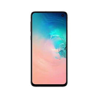 Image de Samsung Galaxy S10E Smartphone portable débloqué 4G (Ecran : 5,8 pouces 128 Go Double Nano SIM Android) Blanc