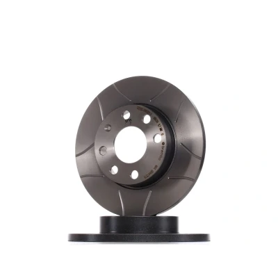Image de BREMBO MAX LINE 08.4475.75 Disque de frein 236 12,5 4 plein, fendu revêtu avec vis/boulons OPEL: Corsa A CC, Kadett E B 3/5 portes