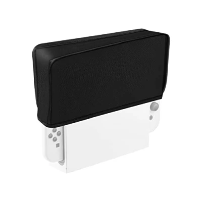 Image de Mcbazel Switch/Switch OLED Housse Anti Poussière Housse, de Protection pour NS avec Joycon sur Dock Noir