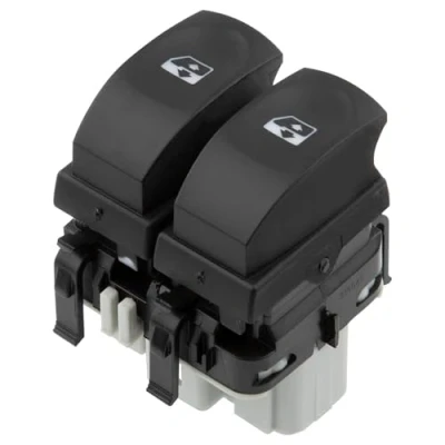 Image de ZEALfix Bouton de Commande Fenêtre Leve Vitre 8200214939 Côté Conducteur Avant Gauche pour Clio 2005 2012 Modus Twingo 82 00 214 939