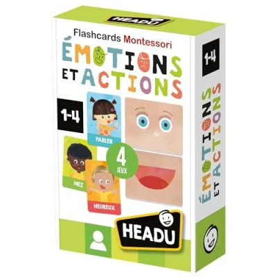 Image de FLASHCARDS ÉMOTIONS ET ACTIONS MONTESSORI