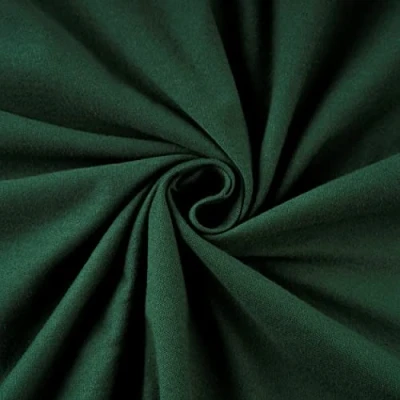 Image de VelvetHome Premium Drap Housse 140x200 Coton 100% Doux 165gsm Made in EU de Matelas avec Bande Élastique Qualité Upérieure Jersey Belles Couleurs Vert Foncé