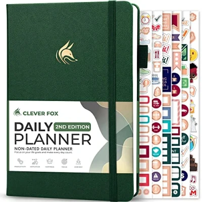 Image de Clever Fox Daily Non daté 2.0 Edition Vert forêt