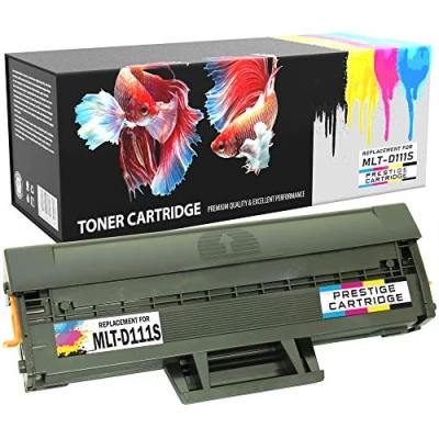 Image de Prestige Cartridge MLT D111S Compatible Cartouche de Toner pour Samsung Xpress M2020 M2020W M2021 M2022 M2022W M2026 M2070 M2070FW M2070W M2071 1 Noir