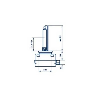 Image de NARVA 840323000 Ampoule, projecteur longue portée D3S 42V 35W AUDI: A7 Sportback, A4 B8 Avant, A3 3/5 portes, VOLKSWAGEN: Golf 7, Tiguan I