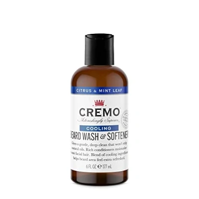 Image de CREMO Cooling Shampooing Revitalisant Pour Barbe 2 en 1 Rafraîchissant 177ml