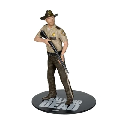 Image de Figurine McFarlane Toys Rick Grimes Échelle 1:8 Détails incroyables Inclus carte d&#039;art