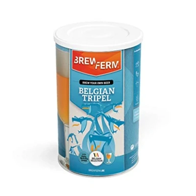 Image de Brewferm Kit de bière Belgian Tripel Biere a Faire soi Meme 9 litres Légèrement épicée et clairement houblonnée
